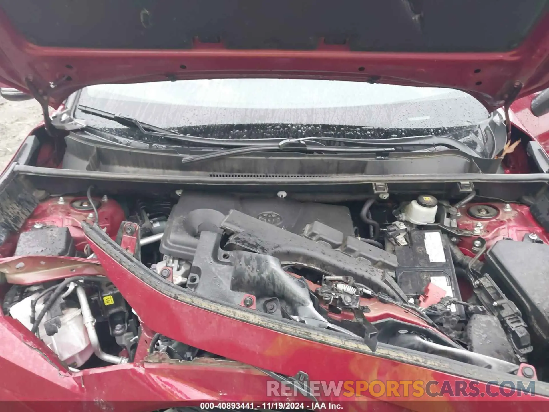 10 fotografías del automóvil dañado 2T3C1RFV4MW133895 TOYOTA RAV4 2021