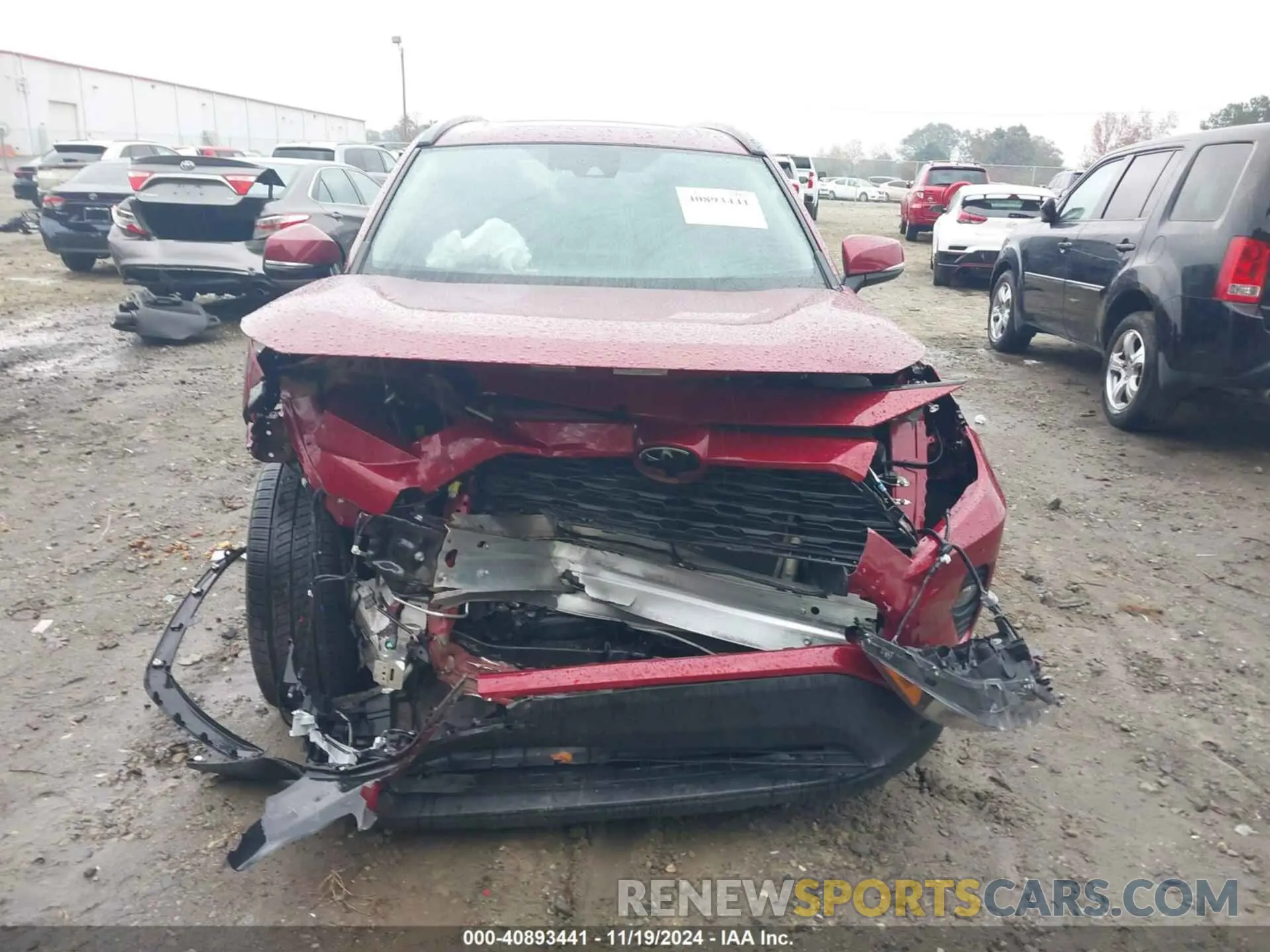 12 fotografías del automóvil dañado 2T3C1RFV4MW133895 TOYOTA RAV4 2021