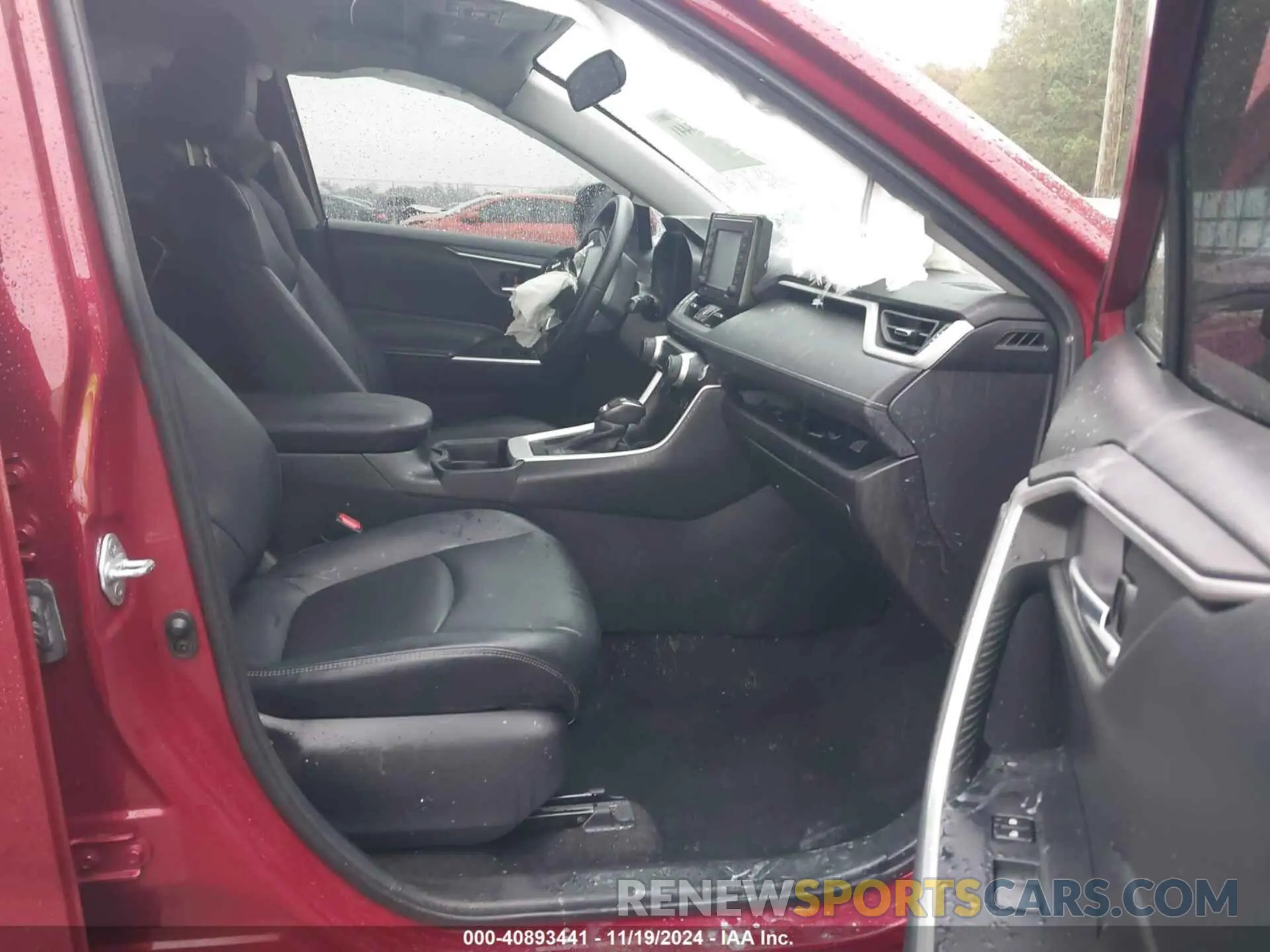 5 fotografías del automóvil dañado 2T3C1RFV4MW133895 TOYOTA RAV4 2021