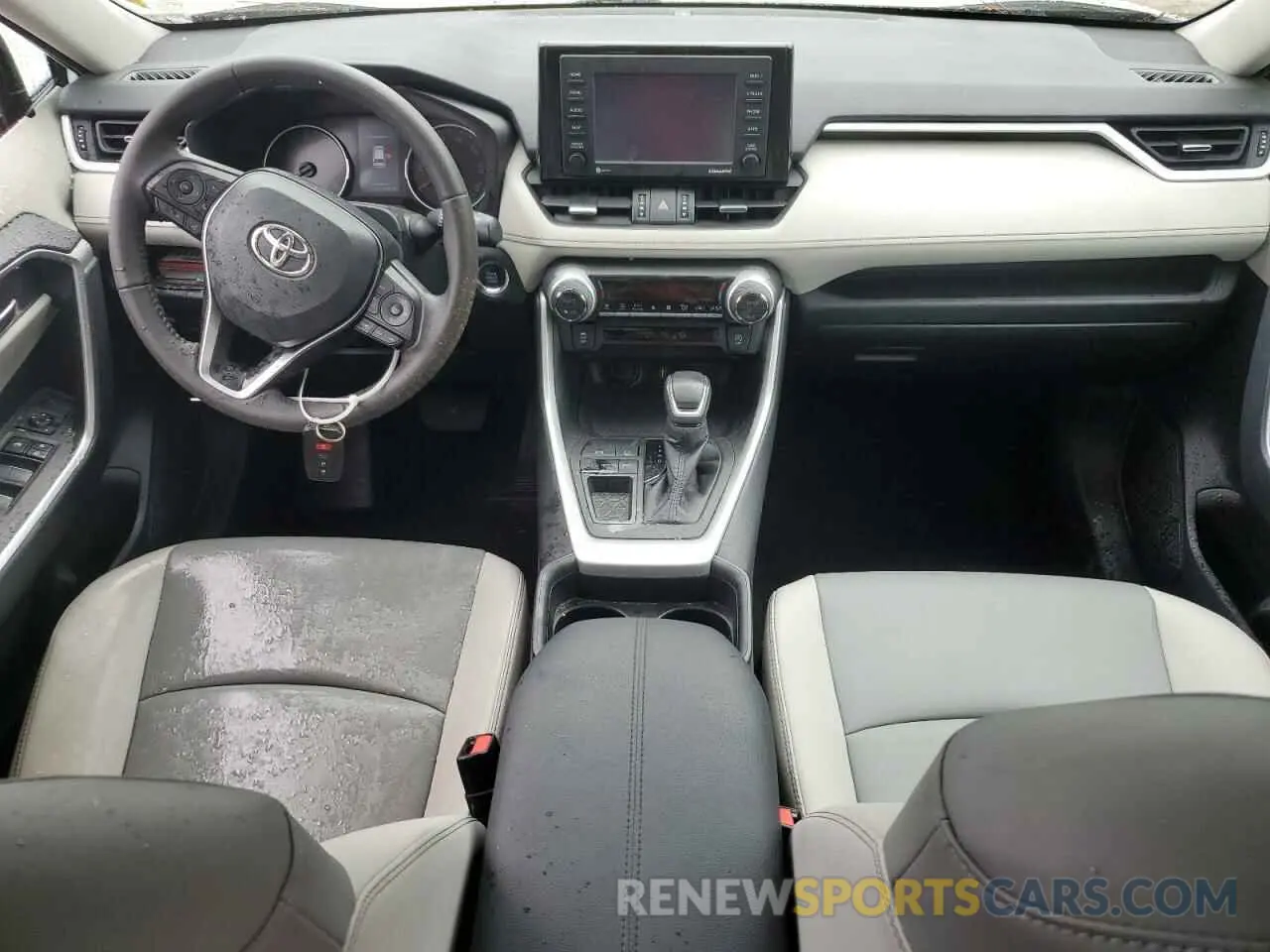 8 fotografías del automóvil dañado 2T3C1RFV4MW167416 TOYOTA RAV4 2021