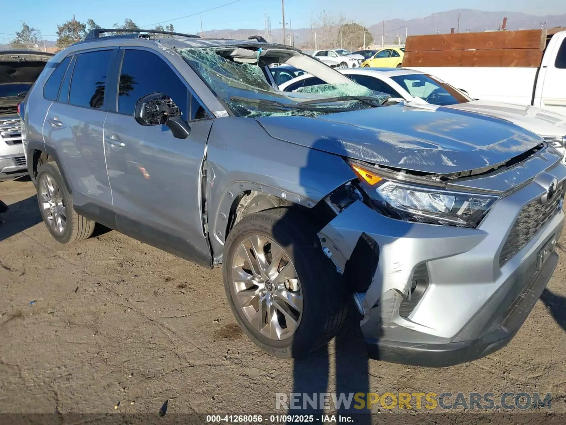1 fotografías del automóvil dañado 2T3C1RFV4MW170980 TOYOTA RAV4 2021