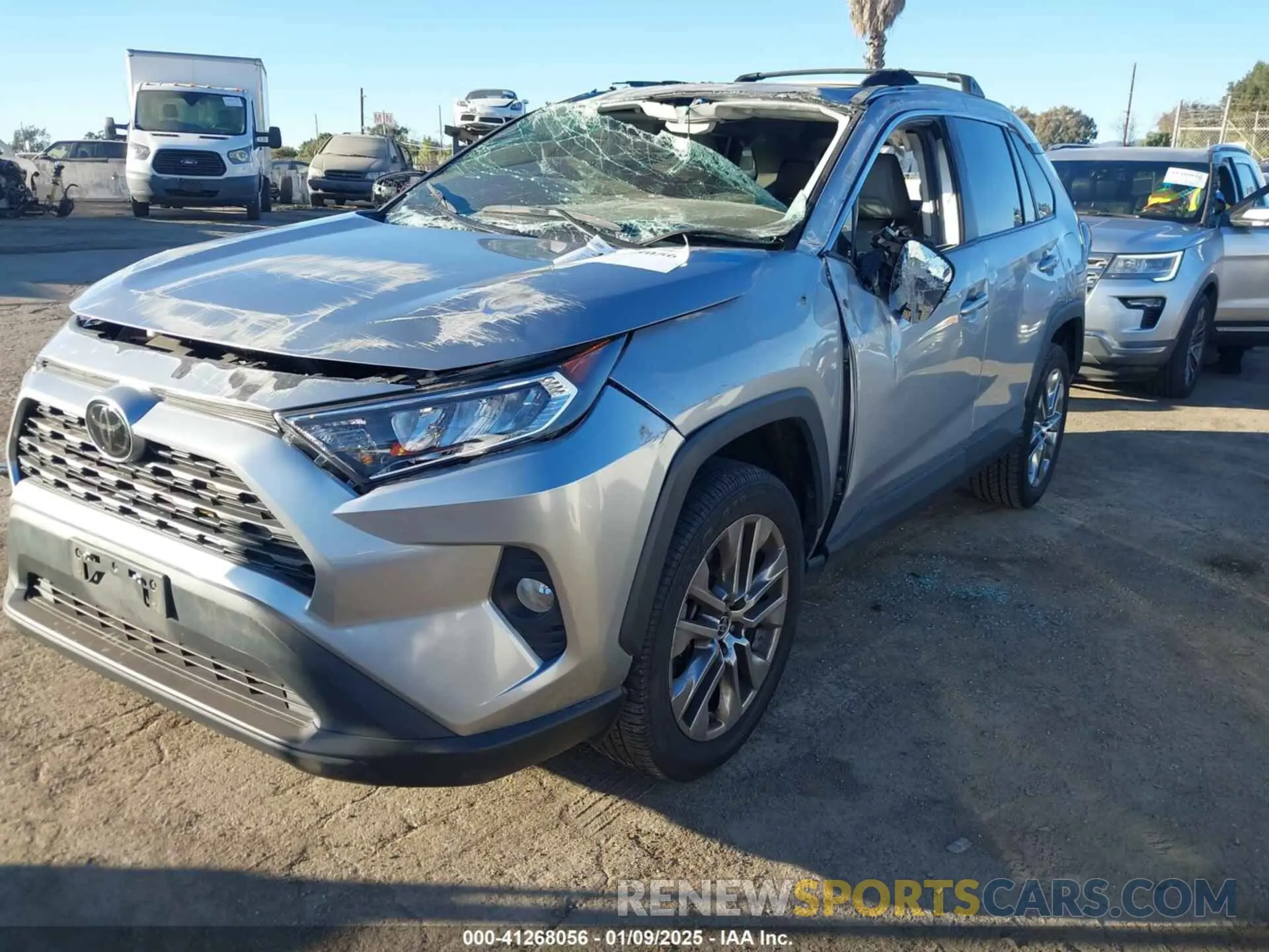 2 fotografías del automóvil dañado 2T3C1RFV4MW170980 TOYOTA RAV4 2021