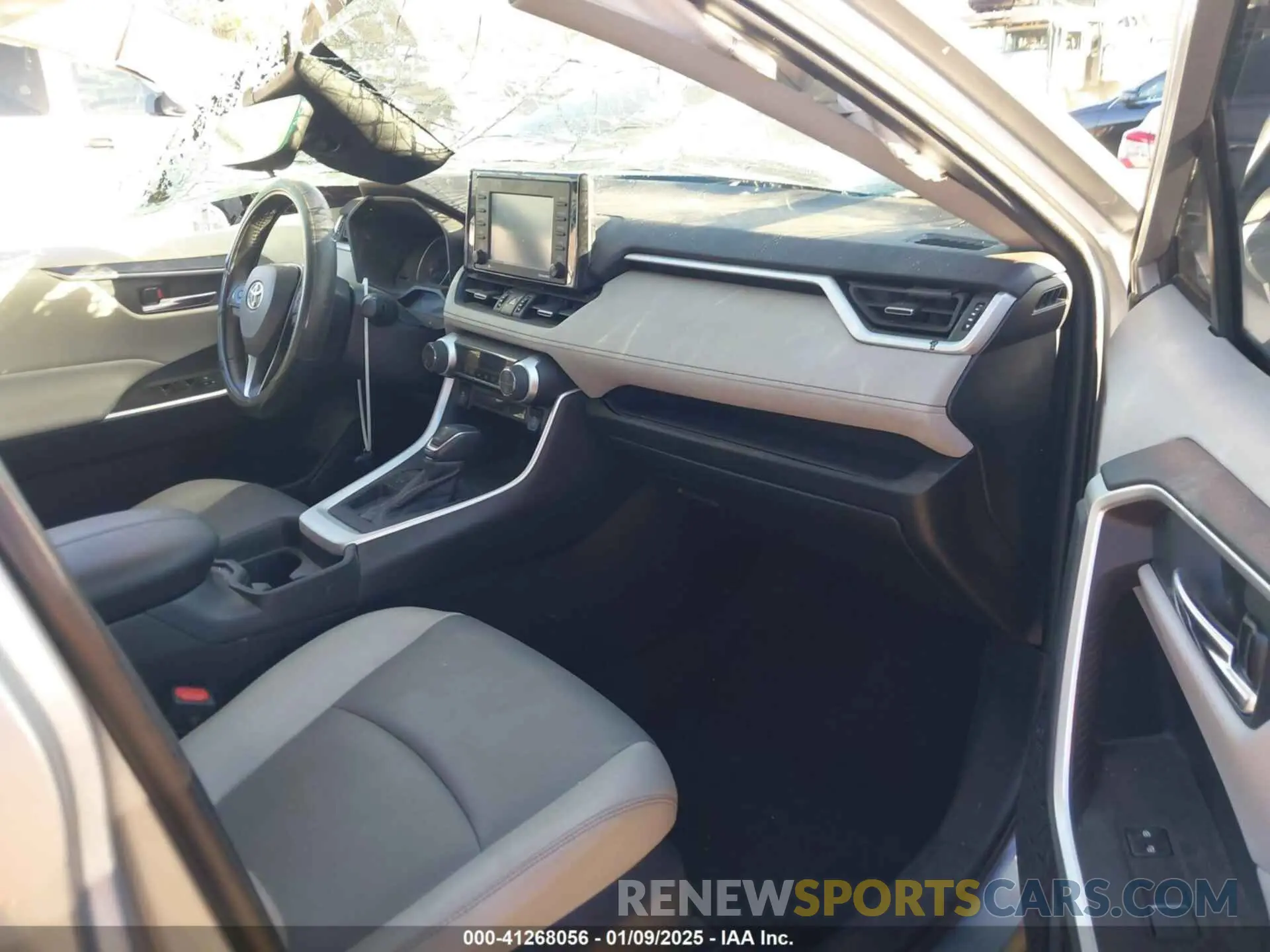 5 fotografías del automóvil dañado 2T3C1RFV4MW170980 TOYOTA RAV4 2021