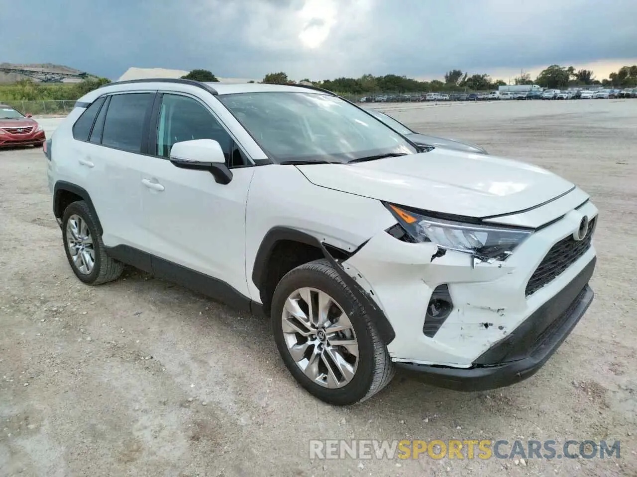 1 fotografías del automóvil dañado 2T3C1RFV5MW121092 TOYOTA RAV4 2021