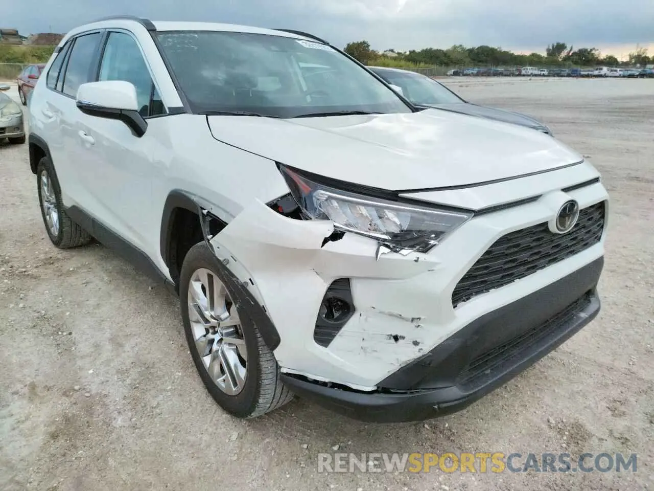 9 fotografías del automóvil dañado 2T3C1RFV5MW121092 TOYOTA RAV4 2021