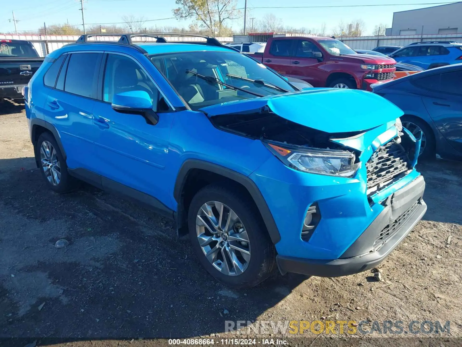 1 fotografías del automóvil dañado 2T3C1RFV5MW137146 TOYOTA RAV4 2021