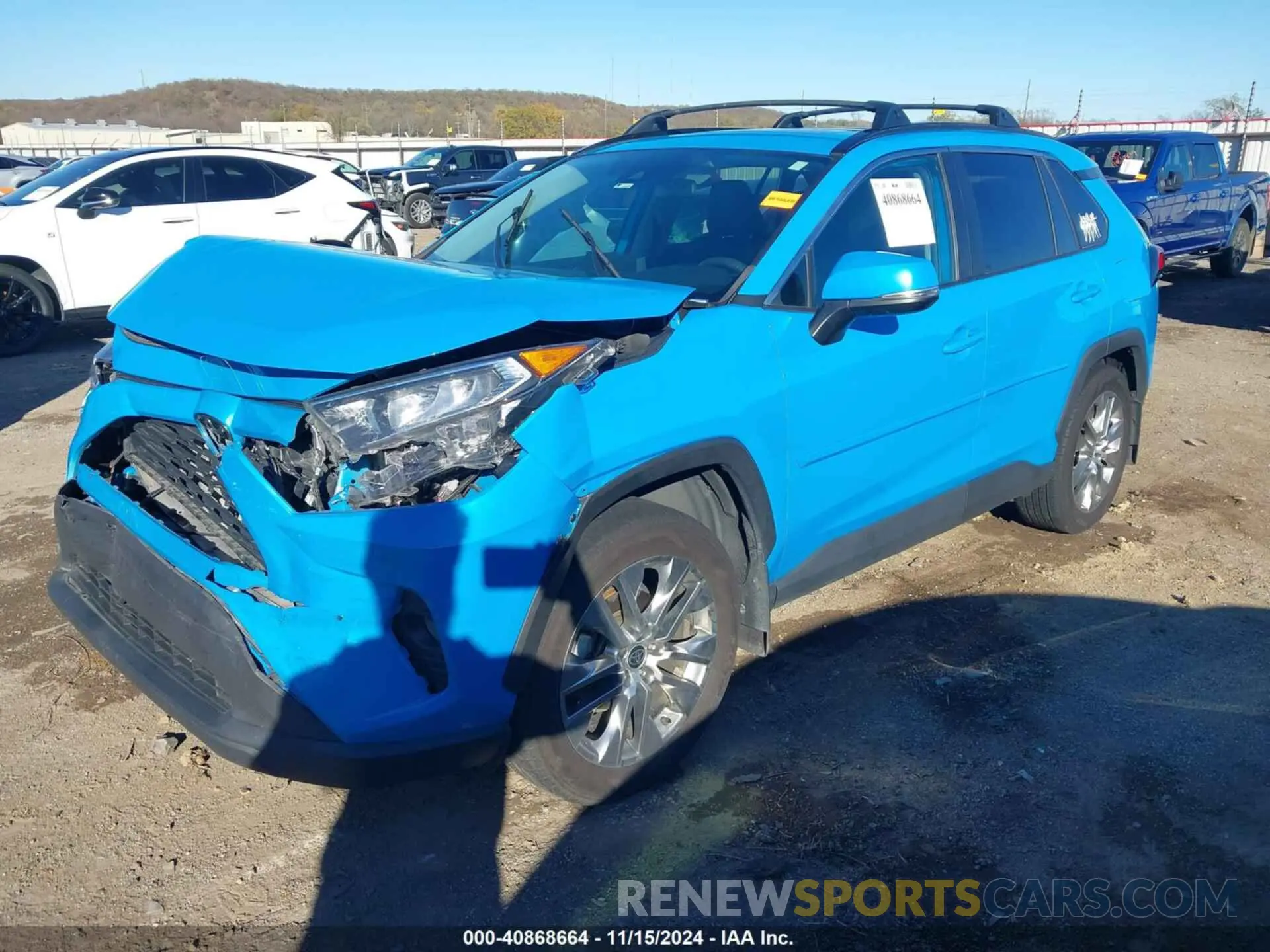 2 fotografías del automóvil dañado 2T3C1RFV5MW137146 TOYOTA RAV4 2021