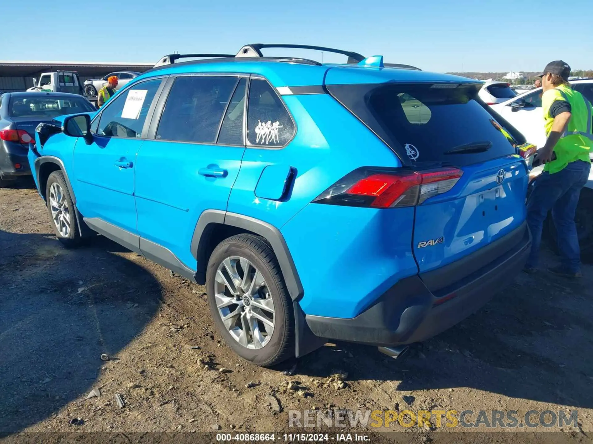 3 fotografías del automóvil dañado 2T3C1RFV5MW137146 TOYOTA RAV4 2021