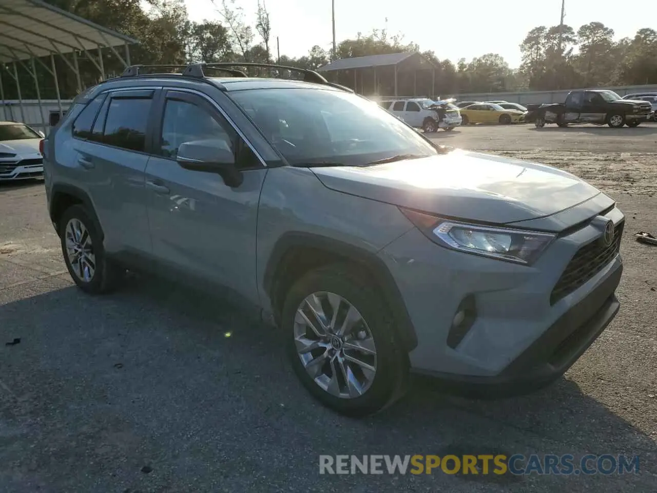 4 fotografías del automóvil dañado 2T3C1RFV5MW162208 TOYOTA RAV4 2021