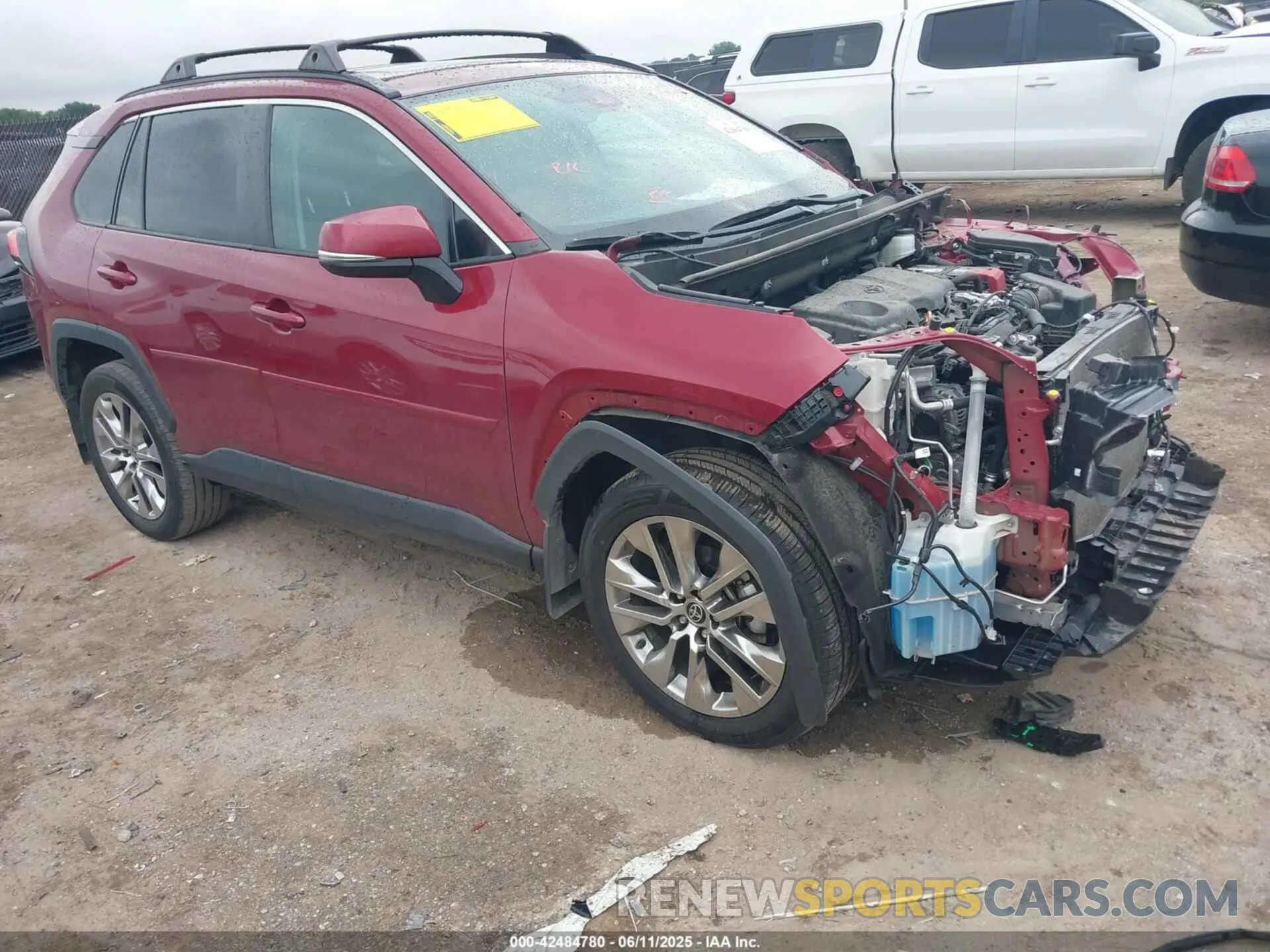 1 fotografías del automóvil dañado 2T3C1RFV5MW175069 TOYOTA RAV4 2021