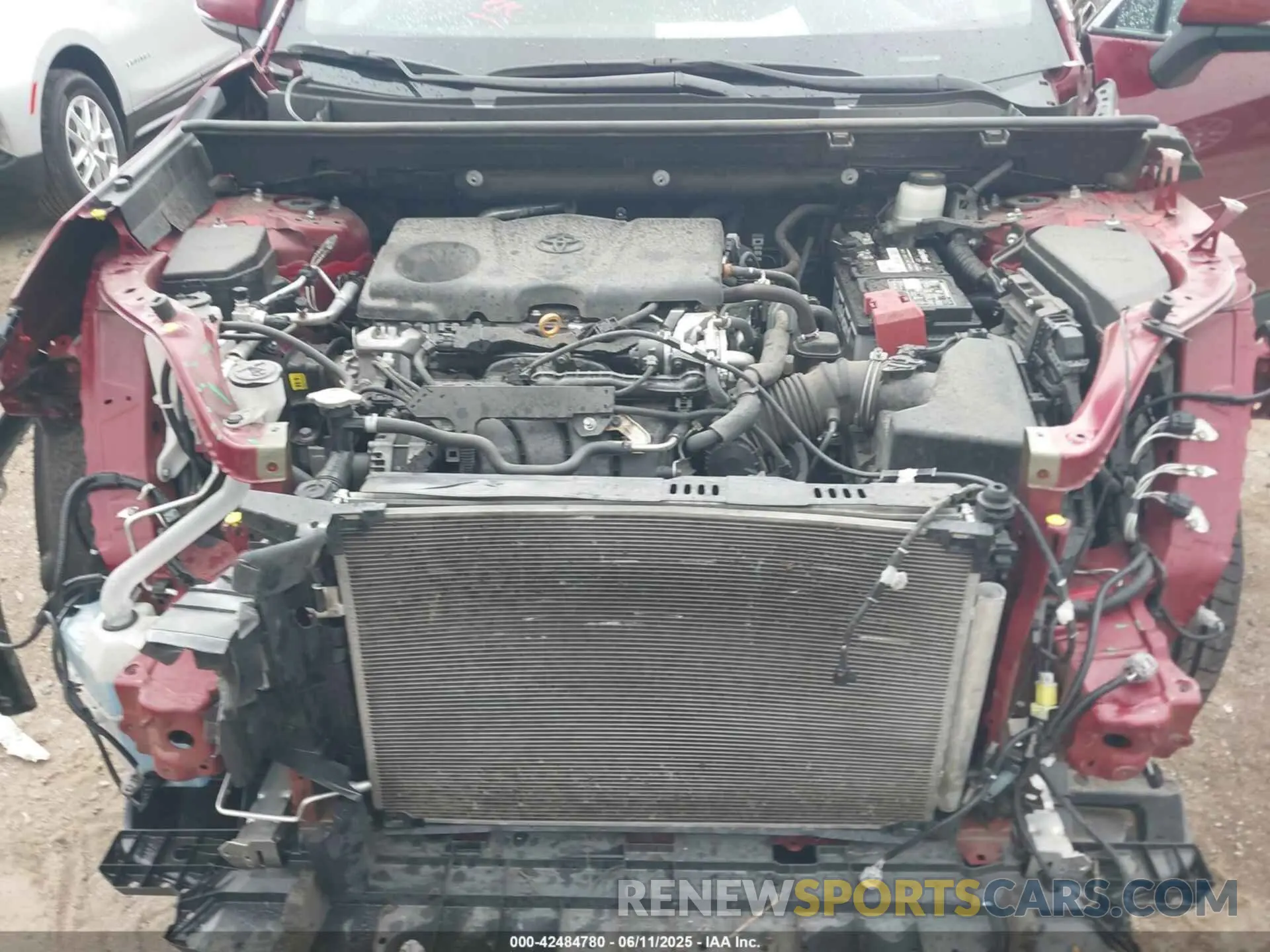 10 fotografías del automóvil dañado 2T3C1RFV5MW175069 TOYOTA RAV4 2021