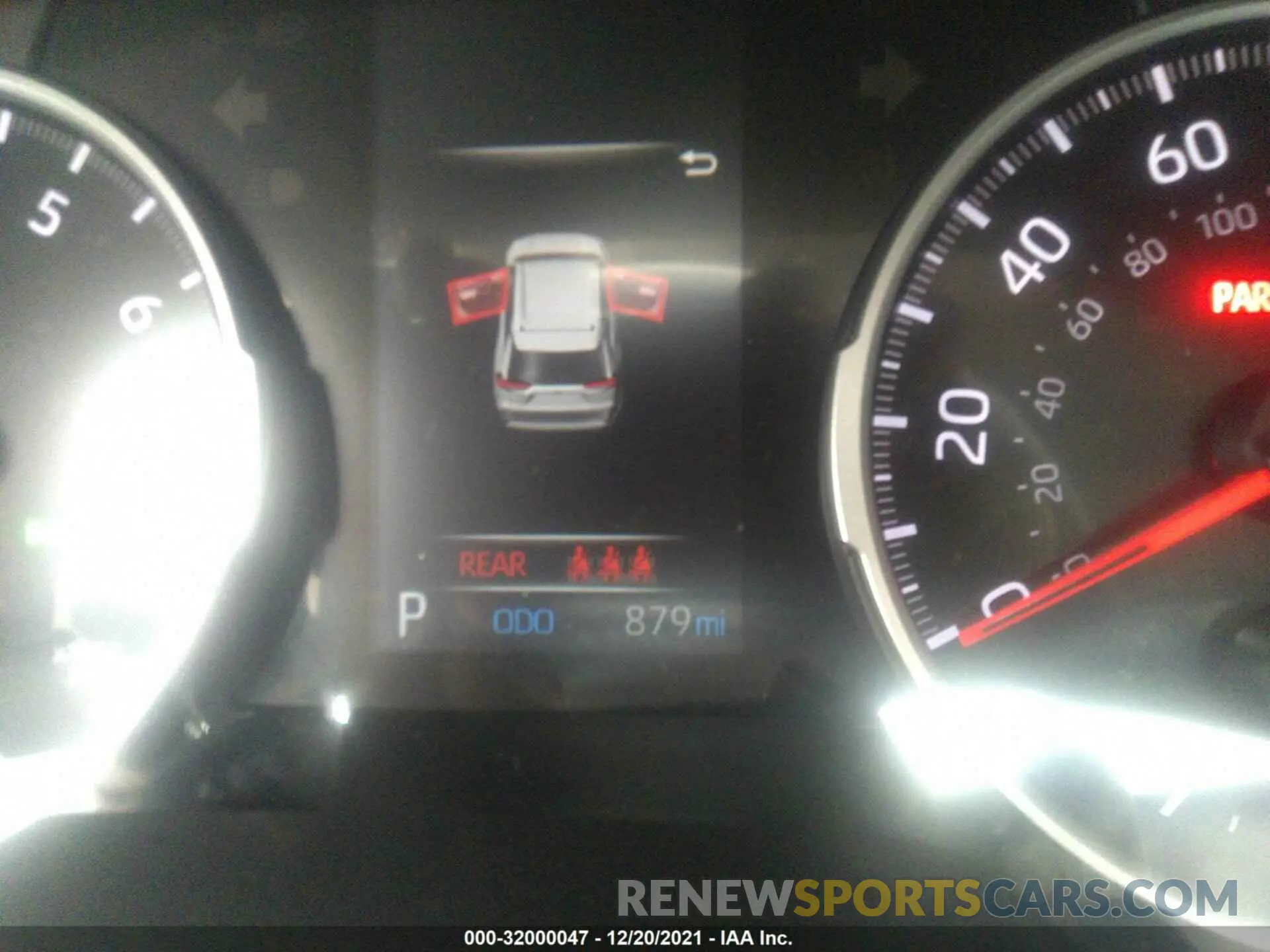 7 fotografías del automóvil dañado 2T3C1RFV5MW175265 TOYOTA RAV4 2021