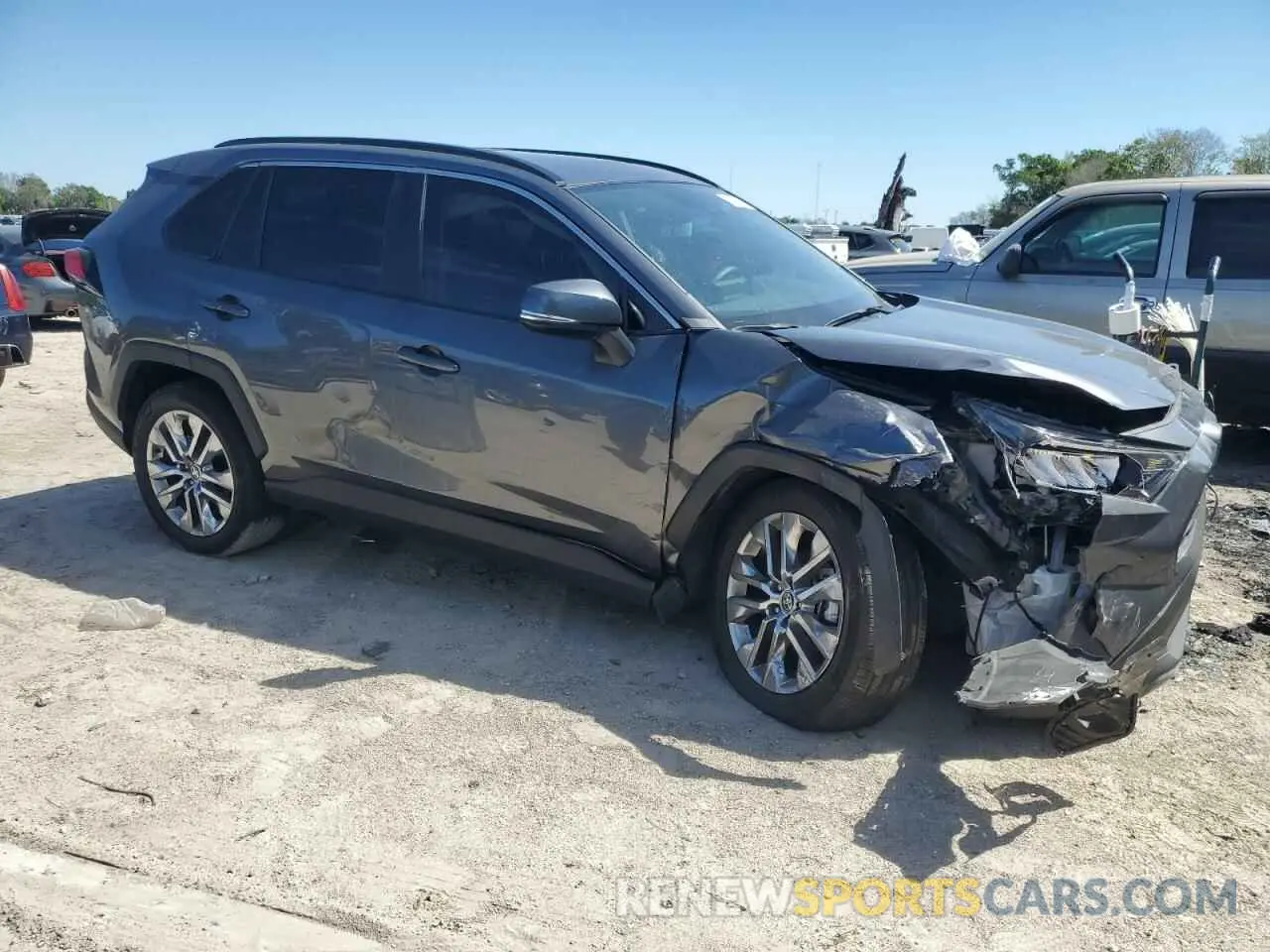 4 fotografías del automóvil dañado 2T3C1RFV6MC143877 TOYOTA RAV4 2021