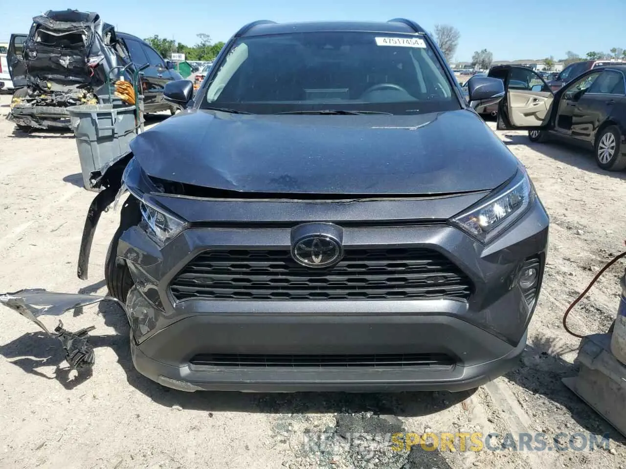 5 fotografías del automóvil dañado 2T3C1RFV6MC143877 TOYOTA RAV4 2021
