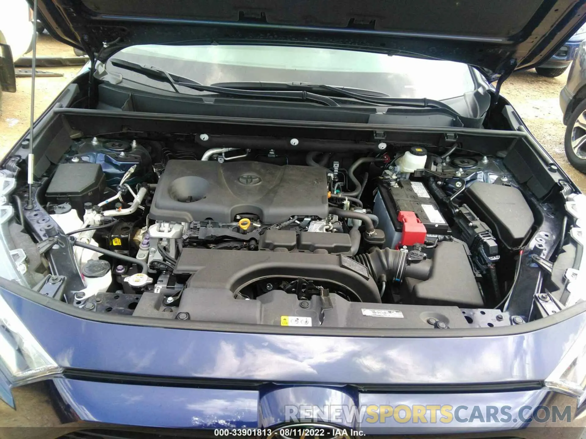 10 fotografías del automóvil dañado 2T3C1RFV6MW148477 TOYOTA RAV4 2021