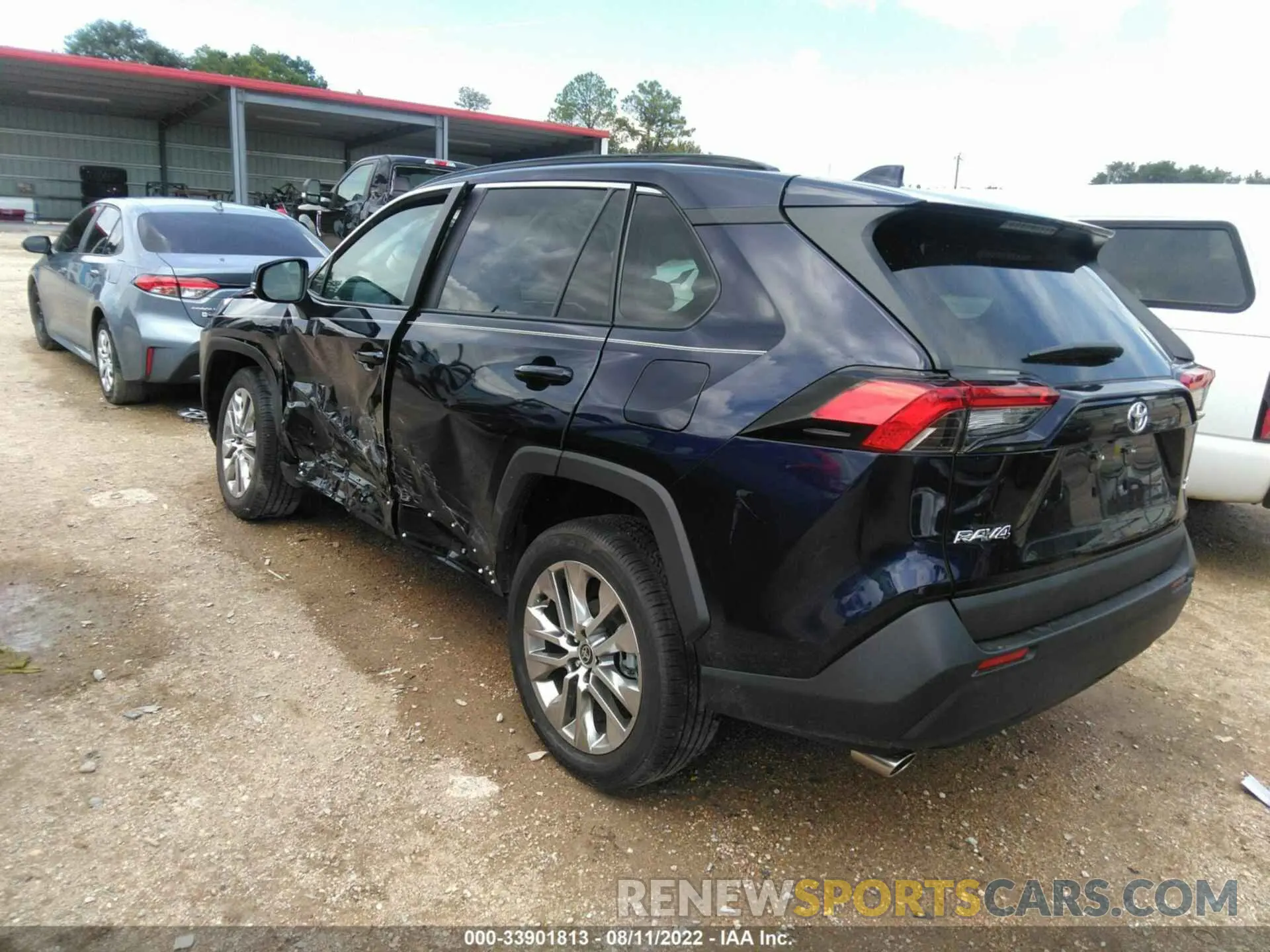 3 fotografías del automóvil dañado 2T3C1RFV6MW148477 TOYOTA RAV4 2021
