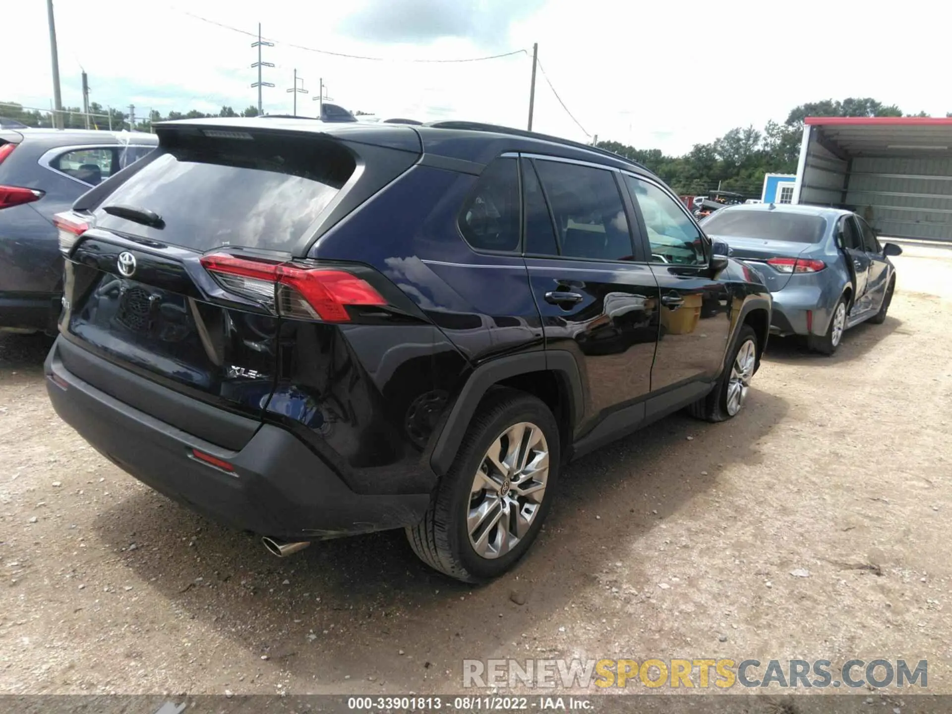 4 fotografías del automóvil dañado 2T3C1RFV6MW148477 TOYOTA RAV4 2021