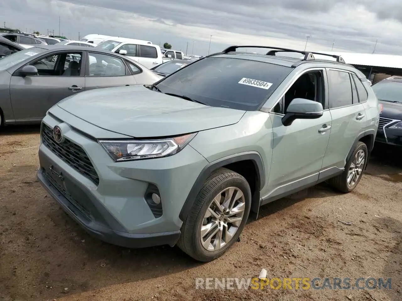 1 fotografías del automóvil dañado 2T3C1RFV6MW154828 TOYOTA RAV4 2021