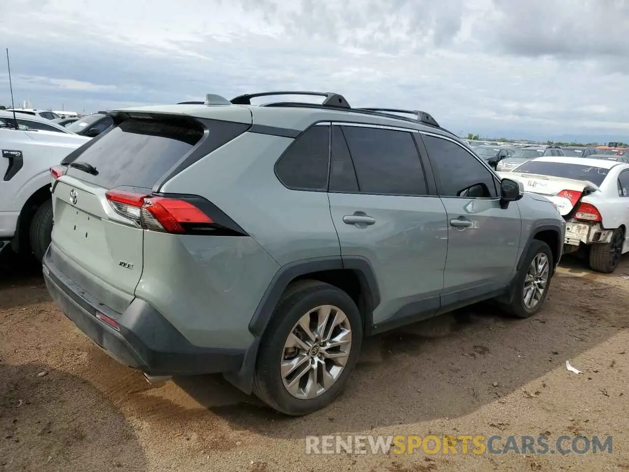 3 fotografías del automóvil dañado 2T3C1RFV6MW154828 TOYOTA RAV4 2021