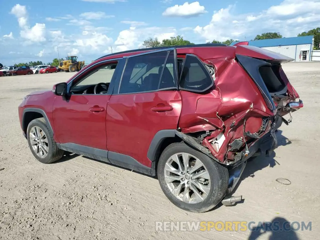 2 fotografías del automóvil dañado 2T3C1RFV6MW168065 TOYOTA RAV4 2021
