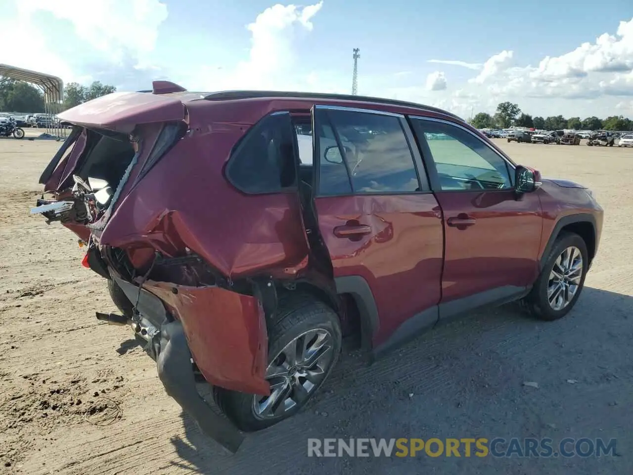 3 fotografías del automóvil dañado 2T3C1RFV6MW168065 TOYOTA RAV4 2021