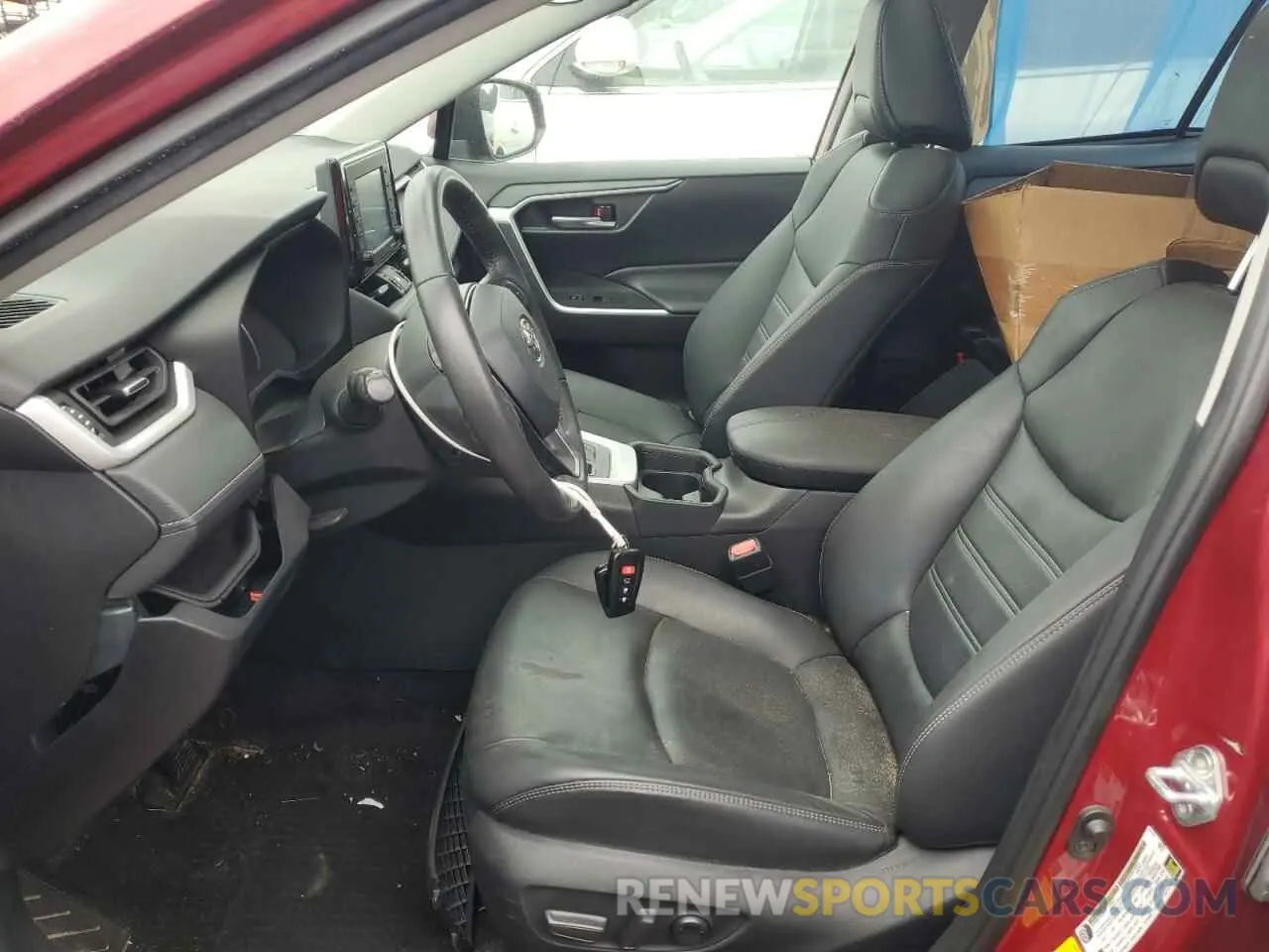 7 fotografías del automóvil dañado 2T3C1RFV6MW168065 TOYOTA RAV4 2021