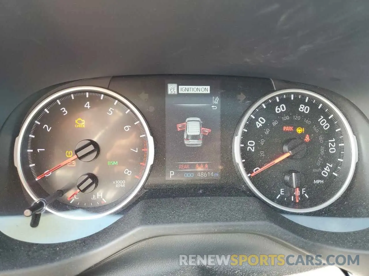 9 fotografías del automóvil dañado 2T3C1RFV6MW168065 TOYOTA RAV4 2021