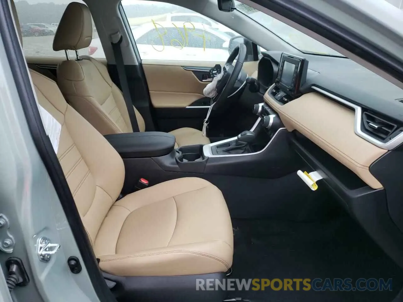 5 fotografías del automóvil dañado 2T3C1RFV6MW185030 TOYOTA RAV4 2021