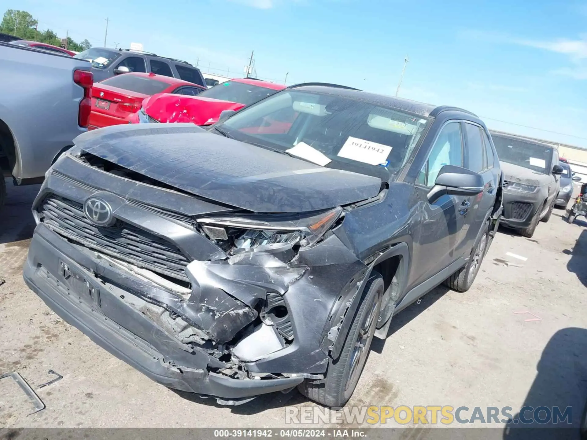 2 fotografías del automóvil dañado 2T3C1RFV7MC138512 TOYOTA RAV4 2021