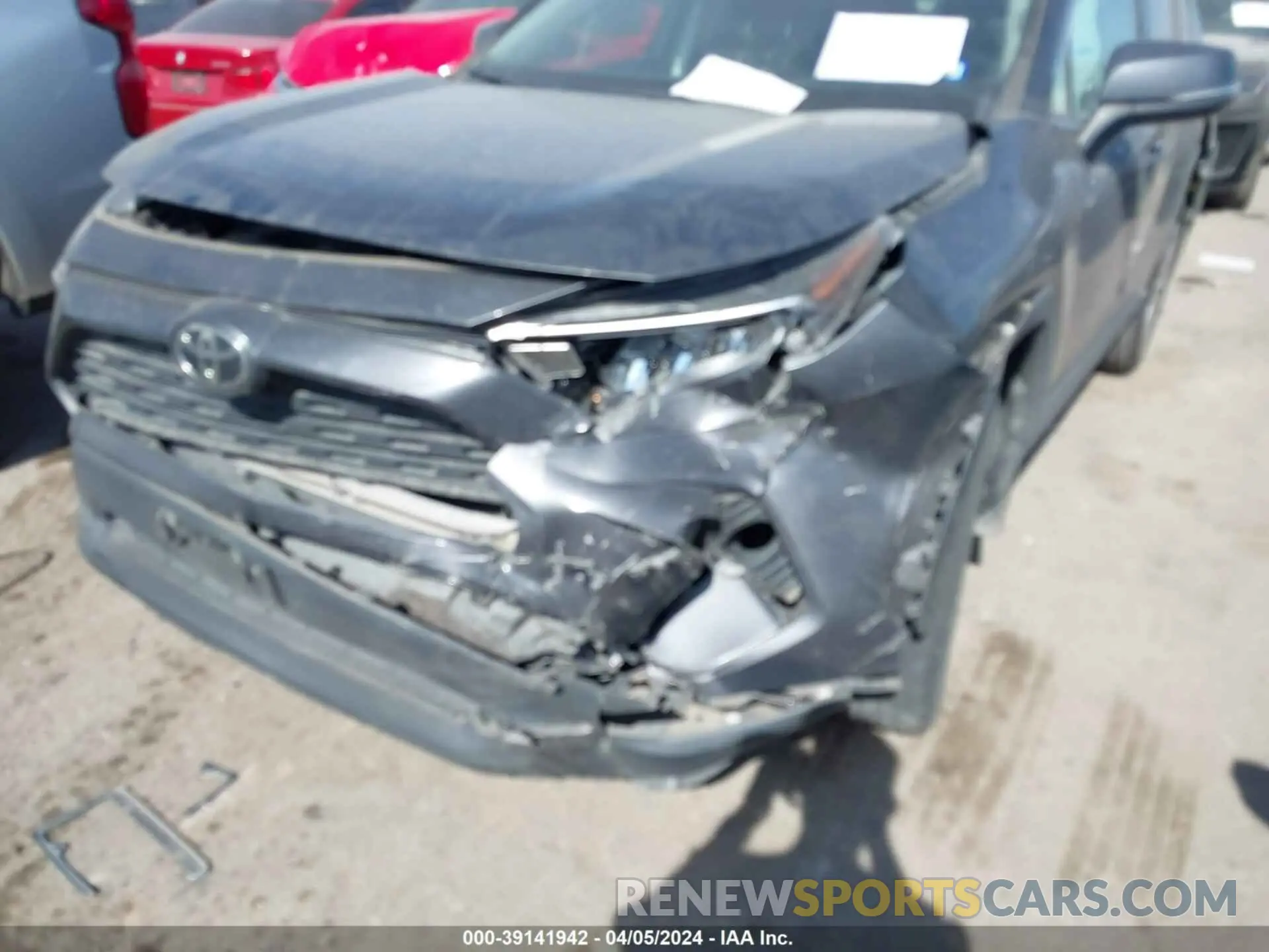 6 fotografías del automóvil dañado 2T3C1RFV7MC138512 TOYOTA RAV4 2021