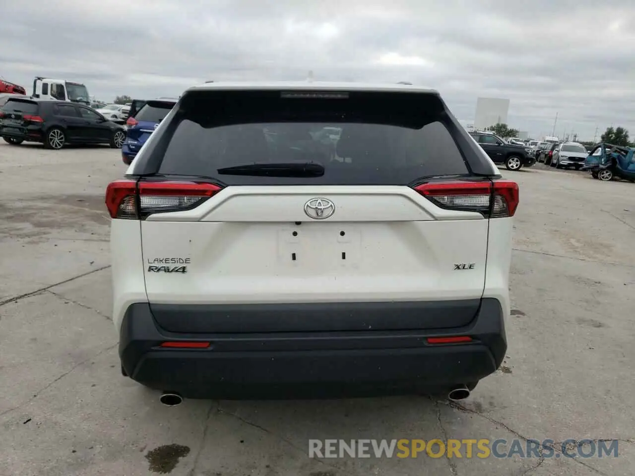 6 fotografías del automóvil dañado 2T3C1RFV7MW106304 TOYOTA RAV4 2021