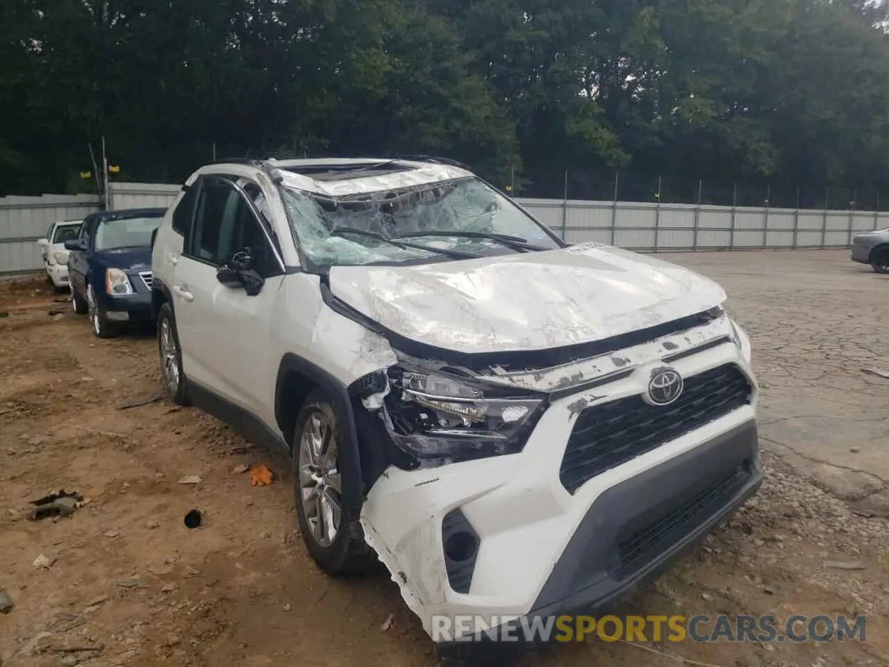 1 fotografías del automóvil dañado 2T3C1RFV7MW117206 TOYOTA RAV4 2021