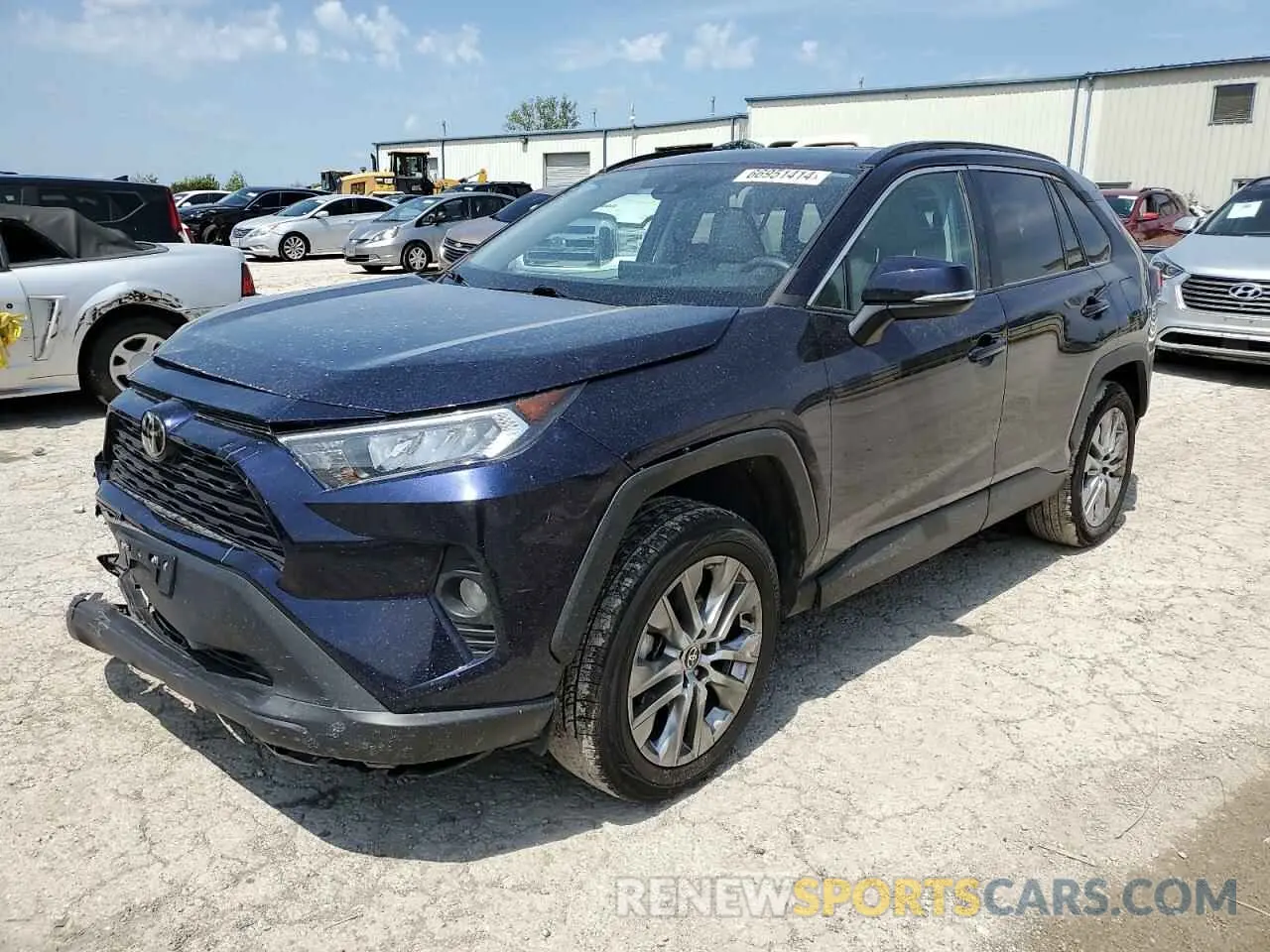 1 fotografías del automóvil dañado 2T3C1RFV7MW153560 TOYOTA RAV4 2021