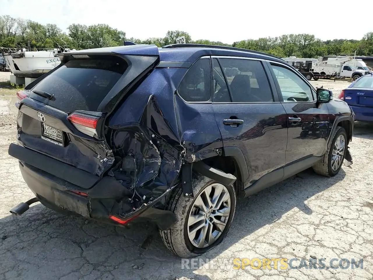 3 fotografías del automóvil dañado 2T3C1RFV7MW153560 TOYOTA RAV4 2021