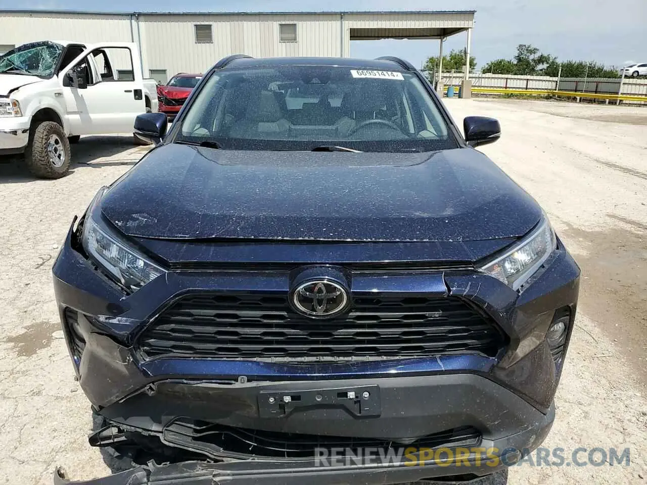 5 fotografías del automóvil dañado 2T3C1RFV7MW153560 TOYOTA RAV4 2021