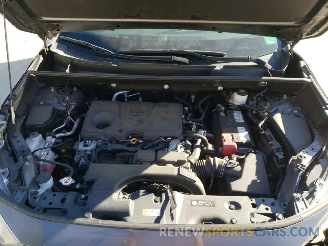 11 fotografías del automóvil dañado 2T3C1RFV7MW161013 TOYOTA RAV4 2021