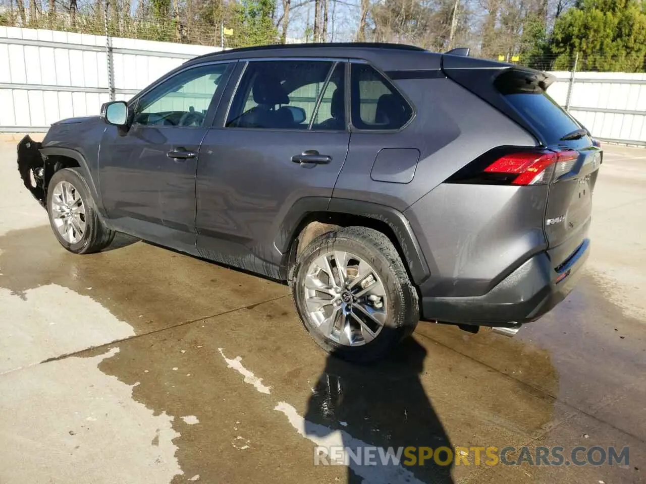 2 fotografías del automóvil dañado 2T3C1RFV7MW161013 TOYOTA RAV4 2021