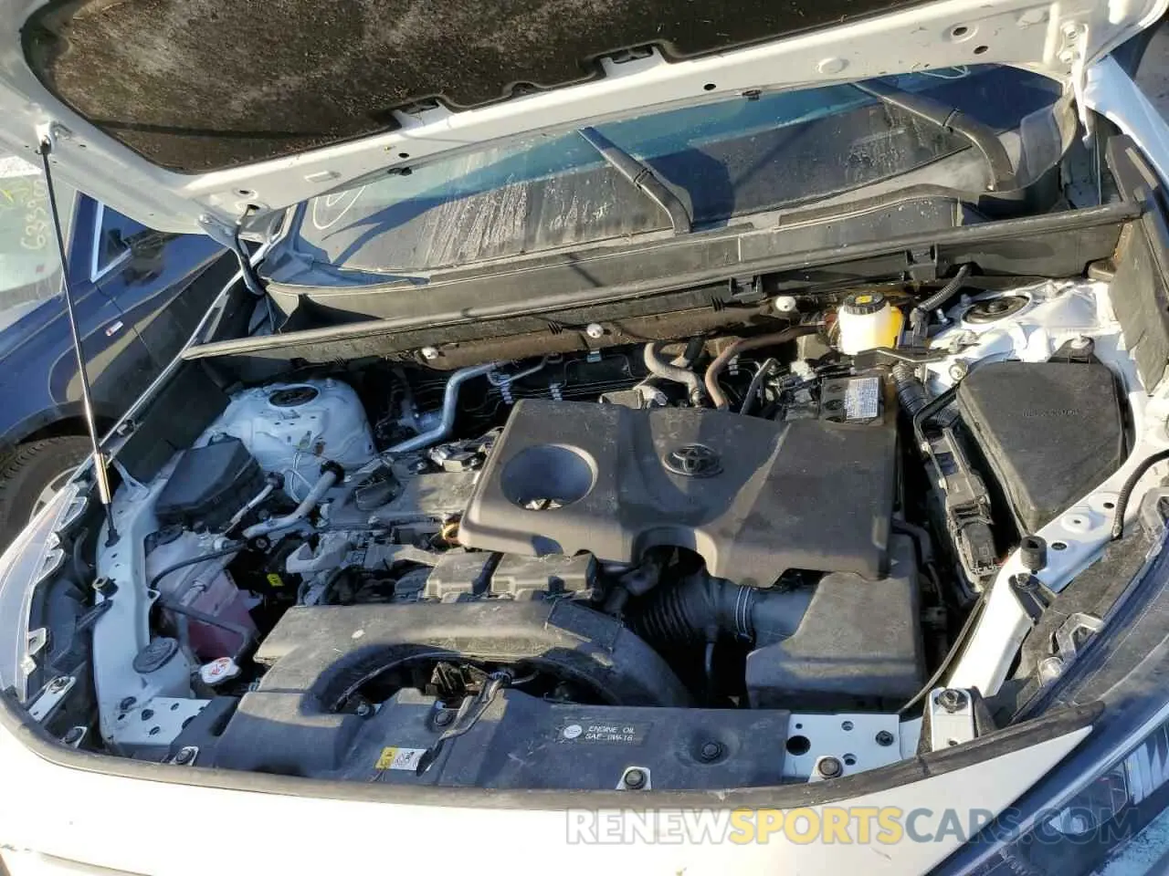 7 fotografías del automóvil dañado 2T3C1RFV7MW175526 TOYOTA RAV4 2021