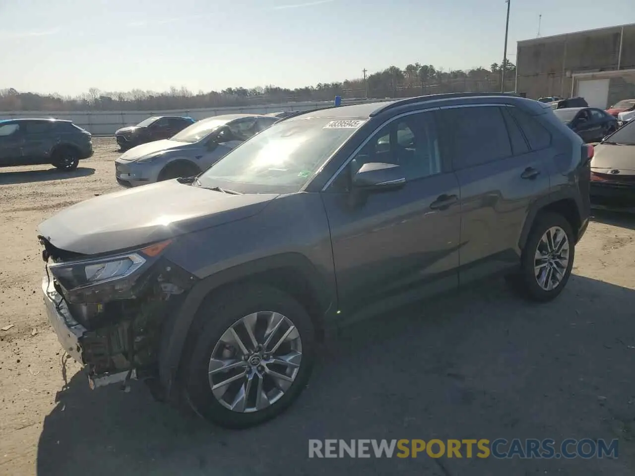 1 fotografías del automóvil dañado 2T3C1RFV8MW148173 TOYOTA RAV4 2021
