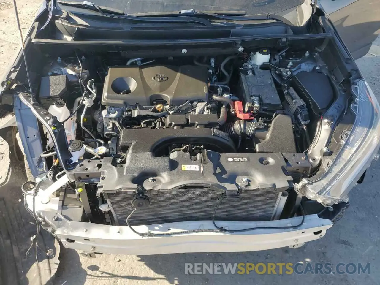 13 fotografías del automóvil dañado 2T3C1RFV8MW148173 TOYOTA RAV4 2021
