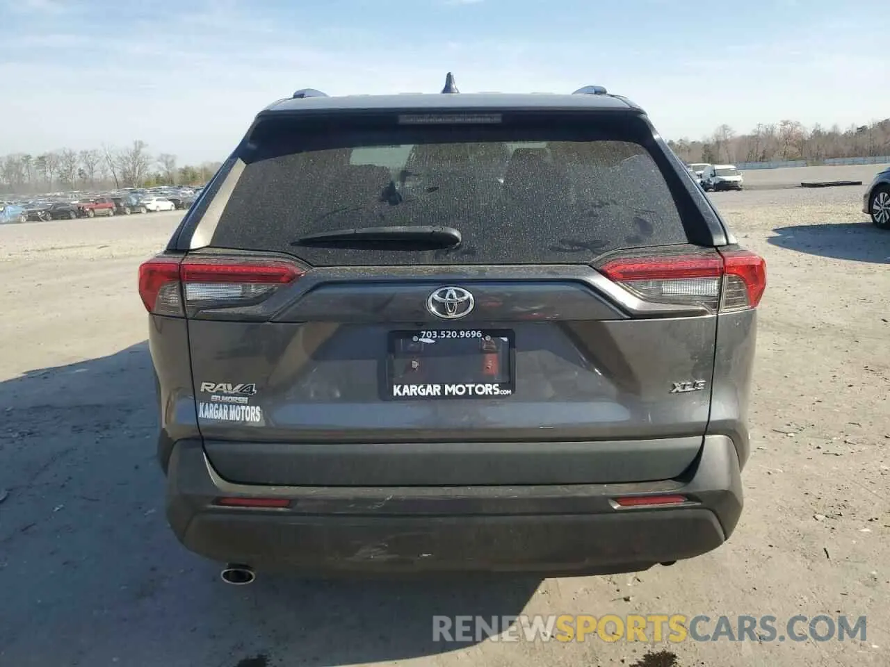 6 fotografías del automóvil dañado 2T3C1RFV8MW148173 TOYOTA RAV4 2021