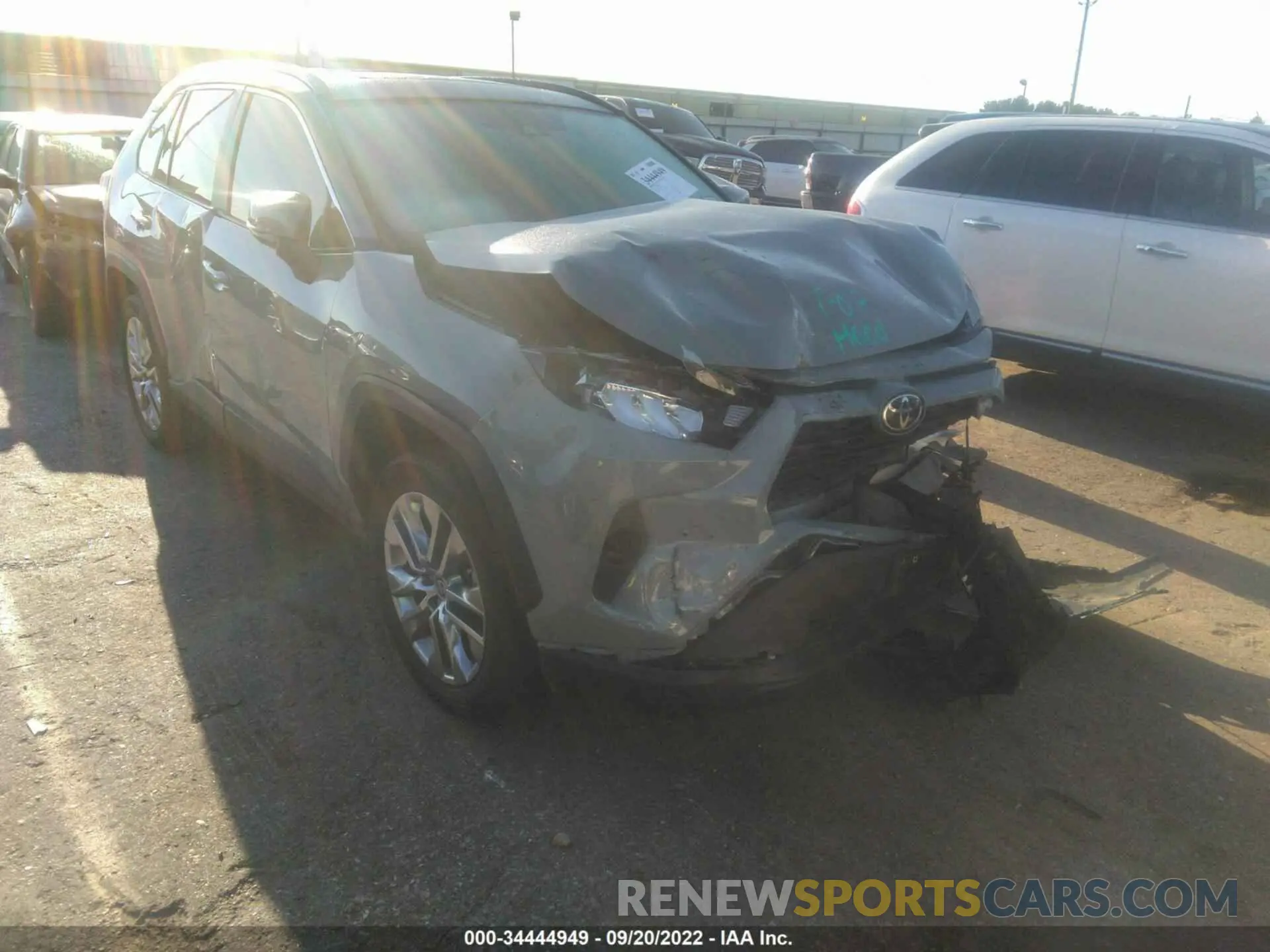 1 fotografías del automóvil dañado 2T3C1RFV8MW175034 TOYOTA RAV4 2021