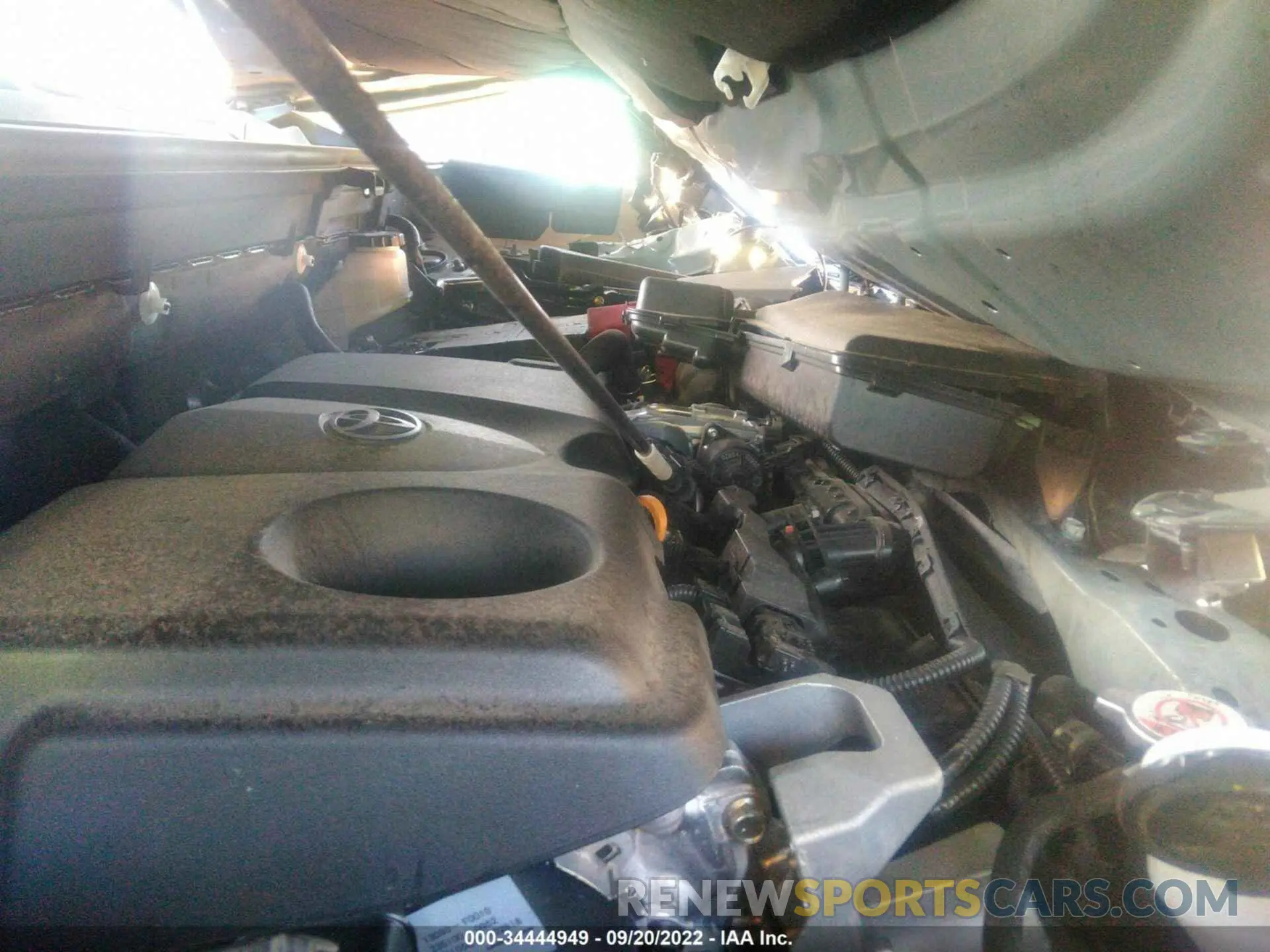 10 fotografías del automóvil dañado 2T3C1RFV8MW175034 TOYOTA RAV4 2021