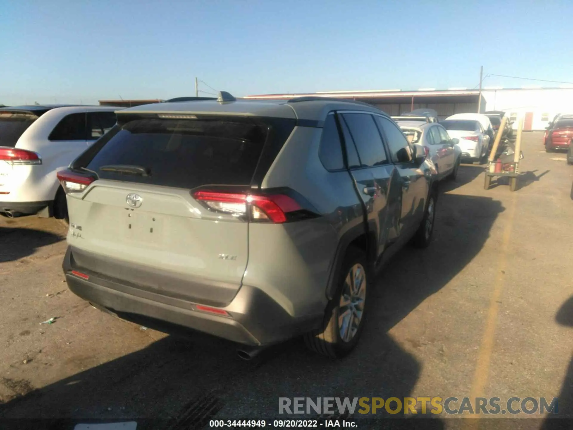 4 fotografías del automóvil dañado 2T3C1RFV8MW175034 TOYOTA RAV4 2021