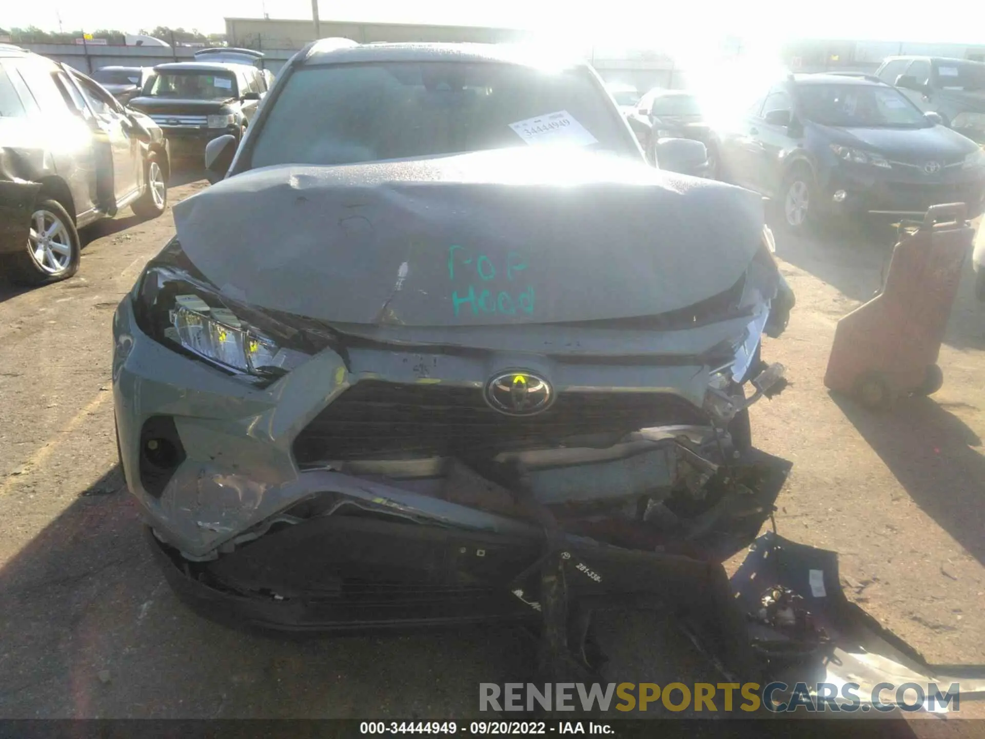 6 fotografías del automóvil dañado 2T3C1RFV8MW175034 TOYOTA RAV4 2021