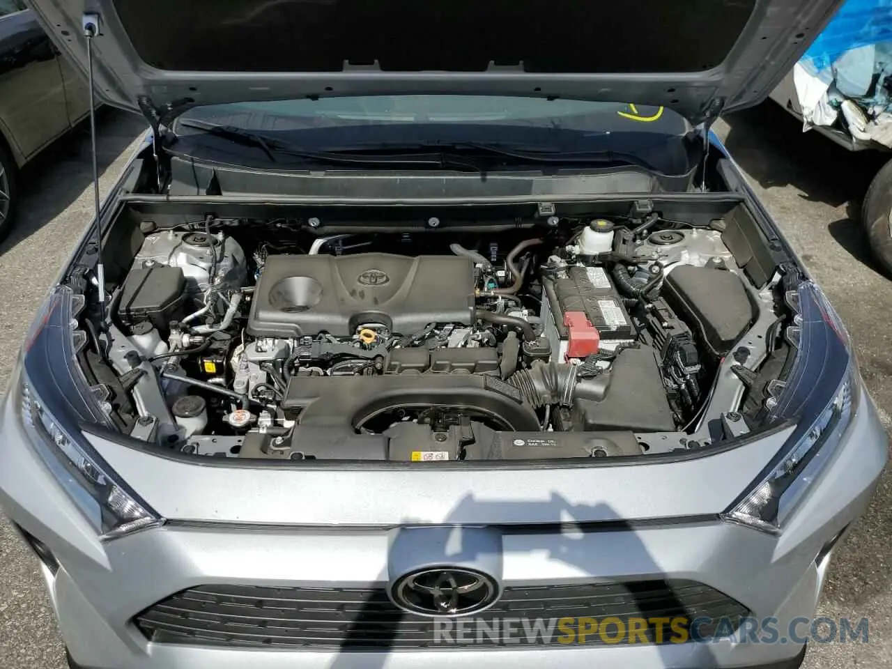 7 fotografías del automóvil dañado 2T3C1RFV8MW181318 TOYOTA RAV4 2021