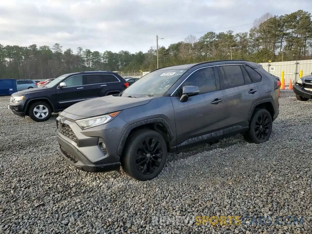 1 fotografías del automóvil dañado 2T3C1RFV9MC112381 TOYOTA RAV4 2021