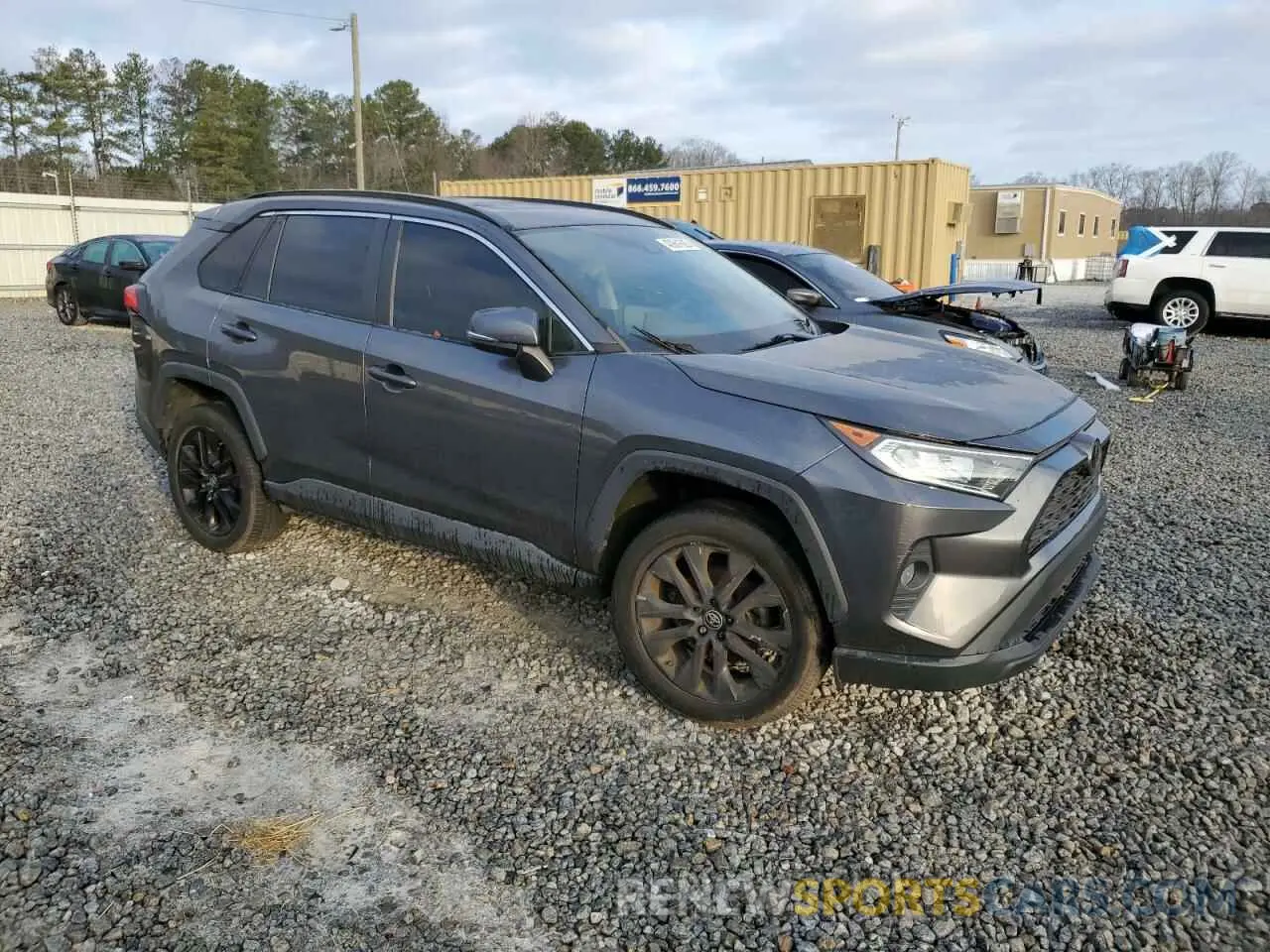 4 fotografías del automóvil dañado 2T3C1RFV9MC112381 TOYOTA RAV4 2021