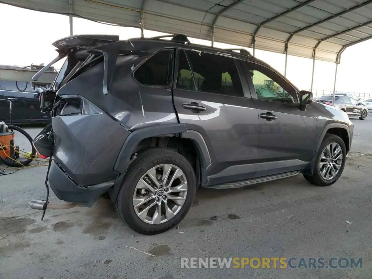 3 fotografías del automóvil dañado 2T3C1RFV9MC156638 TOYOTA RAV4 2021