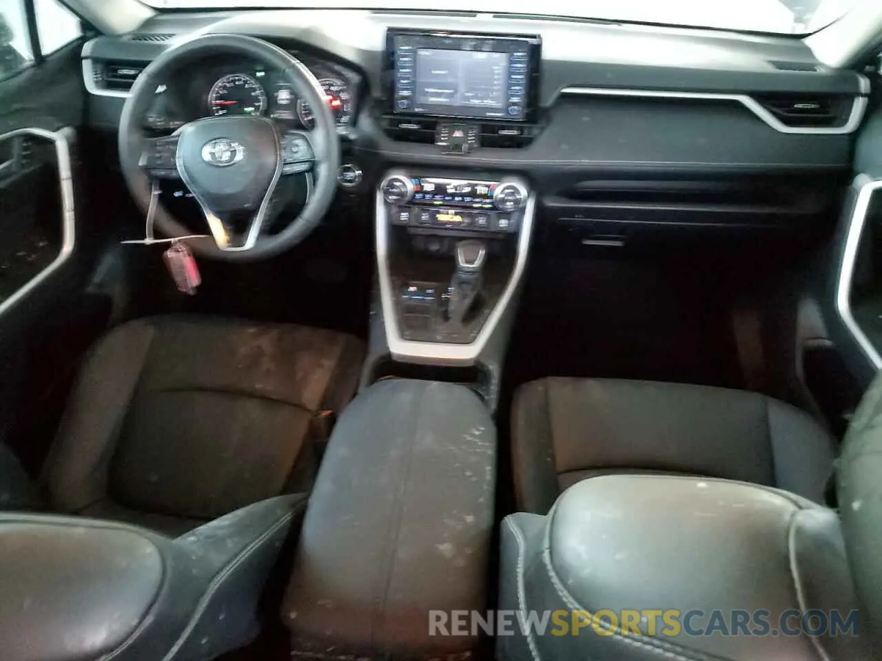 8 fotografías del automóvil dañado 2T3C1RFV9MC156638 TOYOTA RAV4 2021